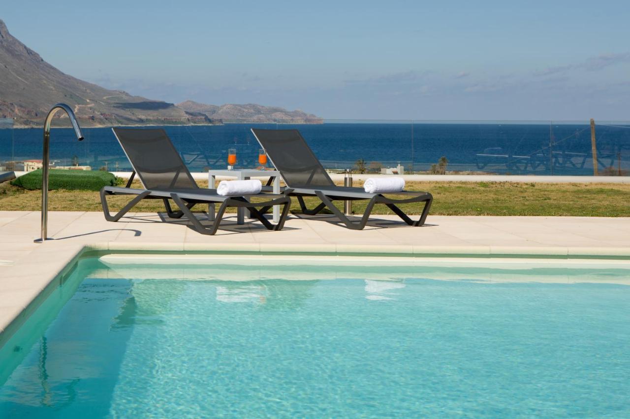 קיסאמוס Larimar Luxury Sea View Villa מראה חיצוני תמונה