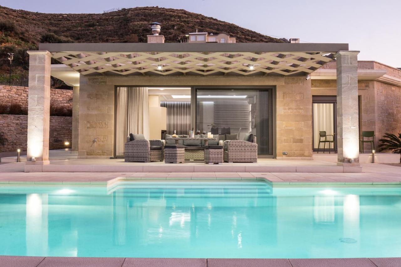 קיסאמוס Larimar Luxury Sea View Villa מראה חיצוני תמונה