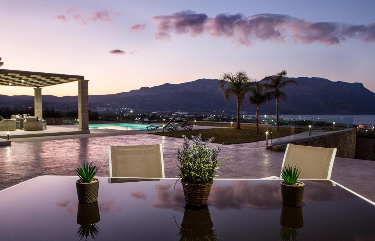 קיסאמוס Larimar Luxury Sea View Villa מראה חיצוני תמונה