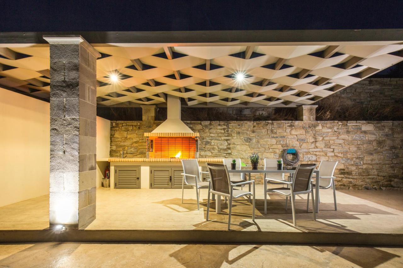 קיסאמוס Larimar Luxury Sea View Villa מראה חיצוני תמונה
