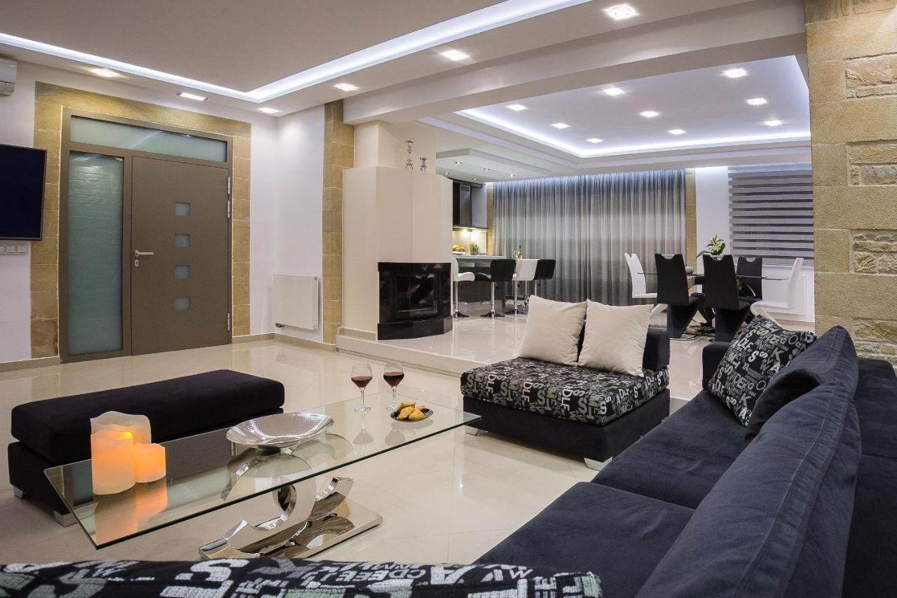קיסאמוס Larimar Luxury Sea View Villa מראה חיצוני תמונה
