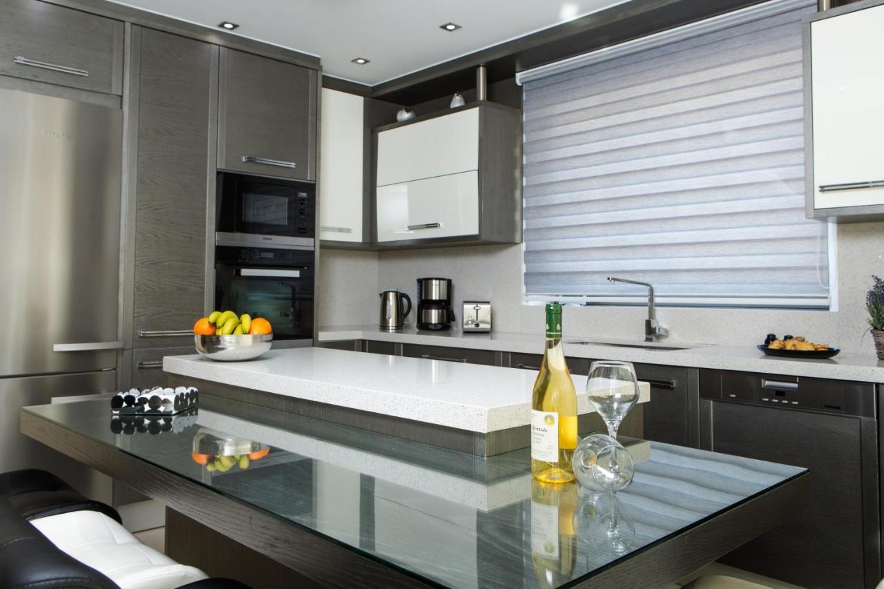 קיסאמוס Larimar Luxury Sea View Villa מראה חיצוני תמונה