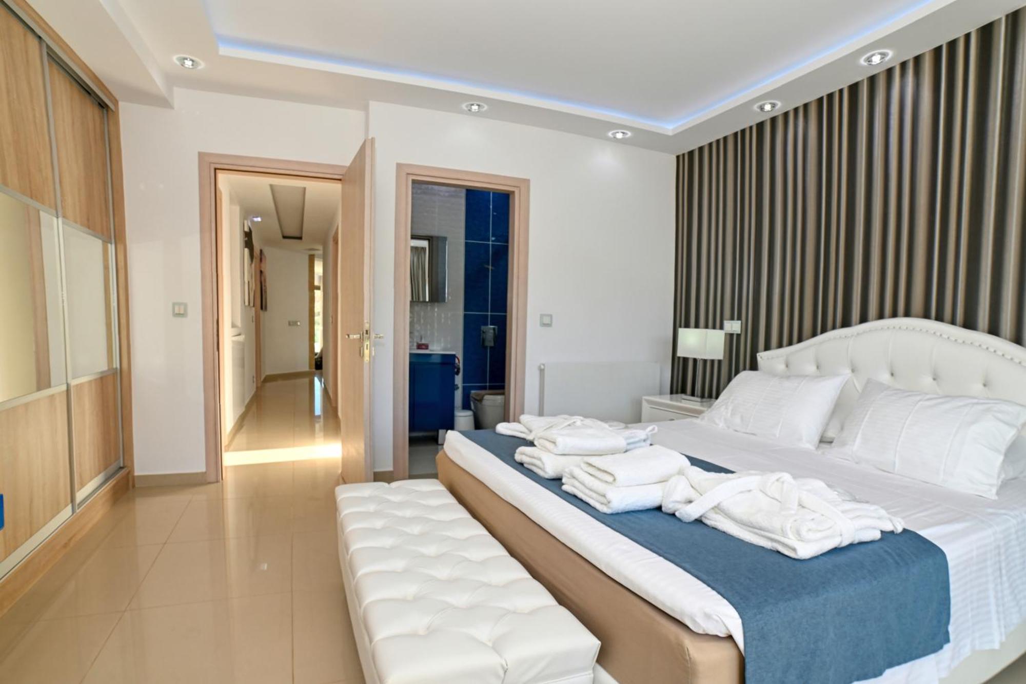 קיסאמוס Larimar Luxury Sea View Villa מראה חיצוני תמונה