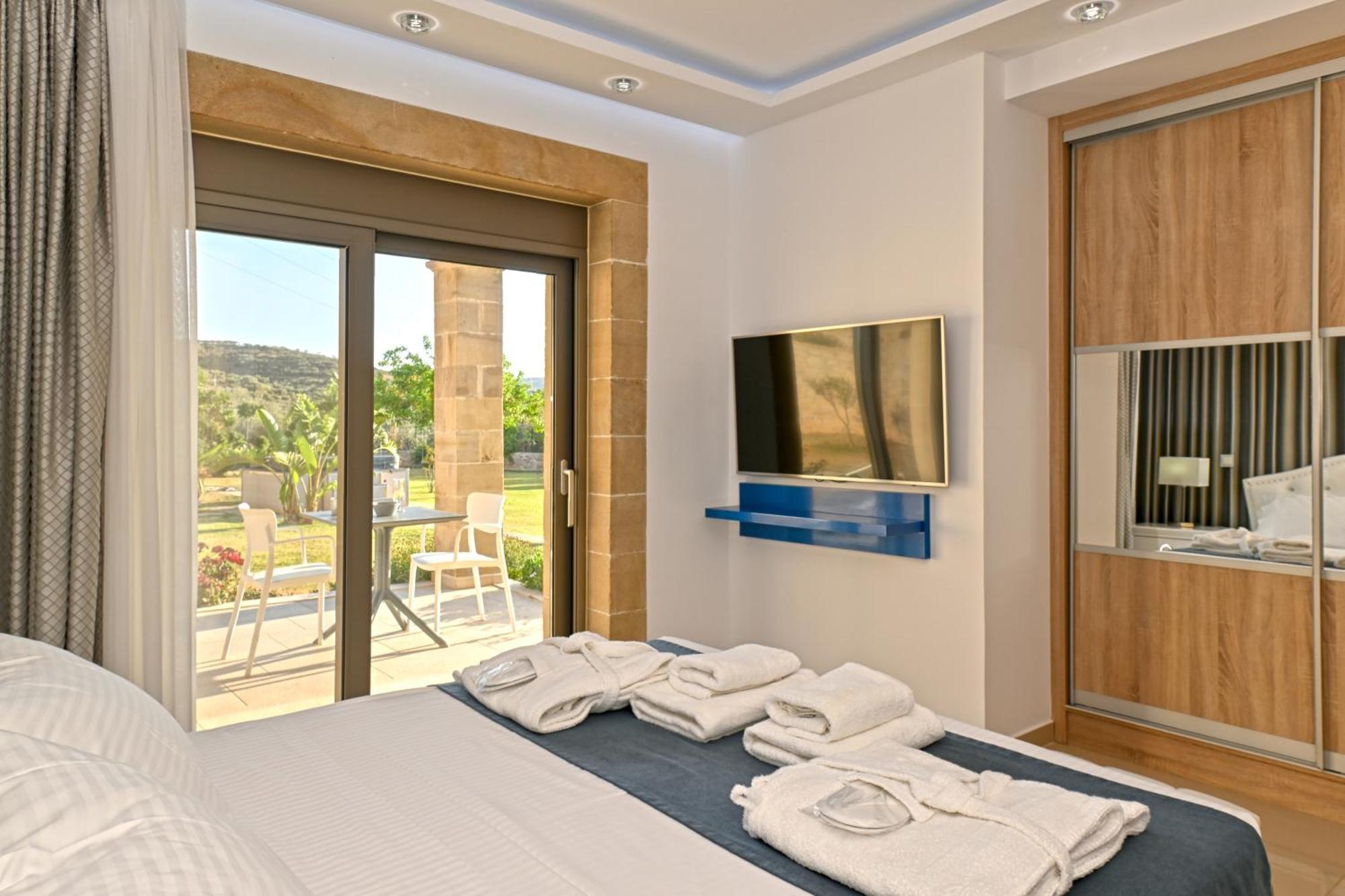 קיסאמוס Larimar Luxury Sea View Villa מראה חיצוני תמונה