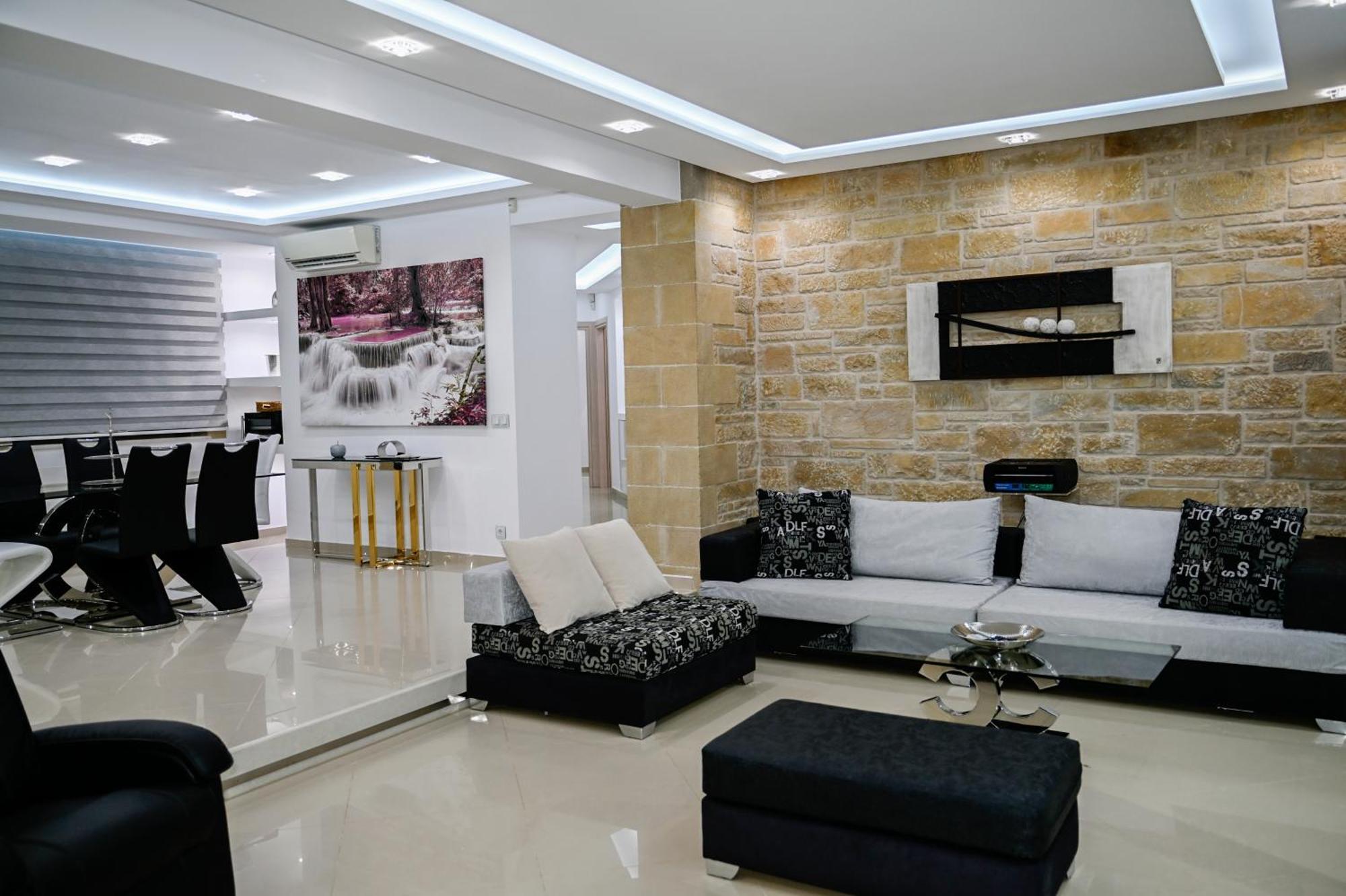 קיסאמוס Larimar Luxury Sea View Villa מראה חיצוני תמונה