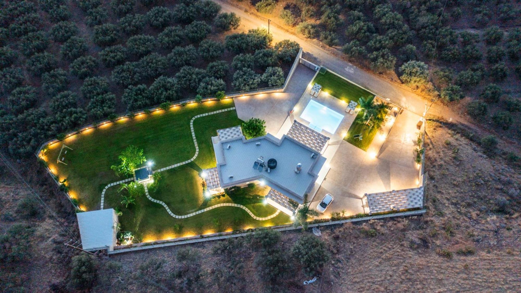 קיסאמוס Larimar Luxury Sea View Villa מראה חיצוני תמונה