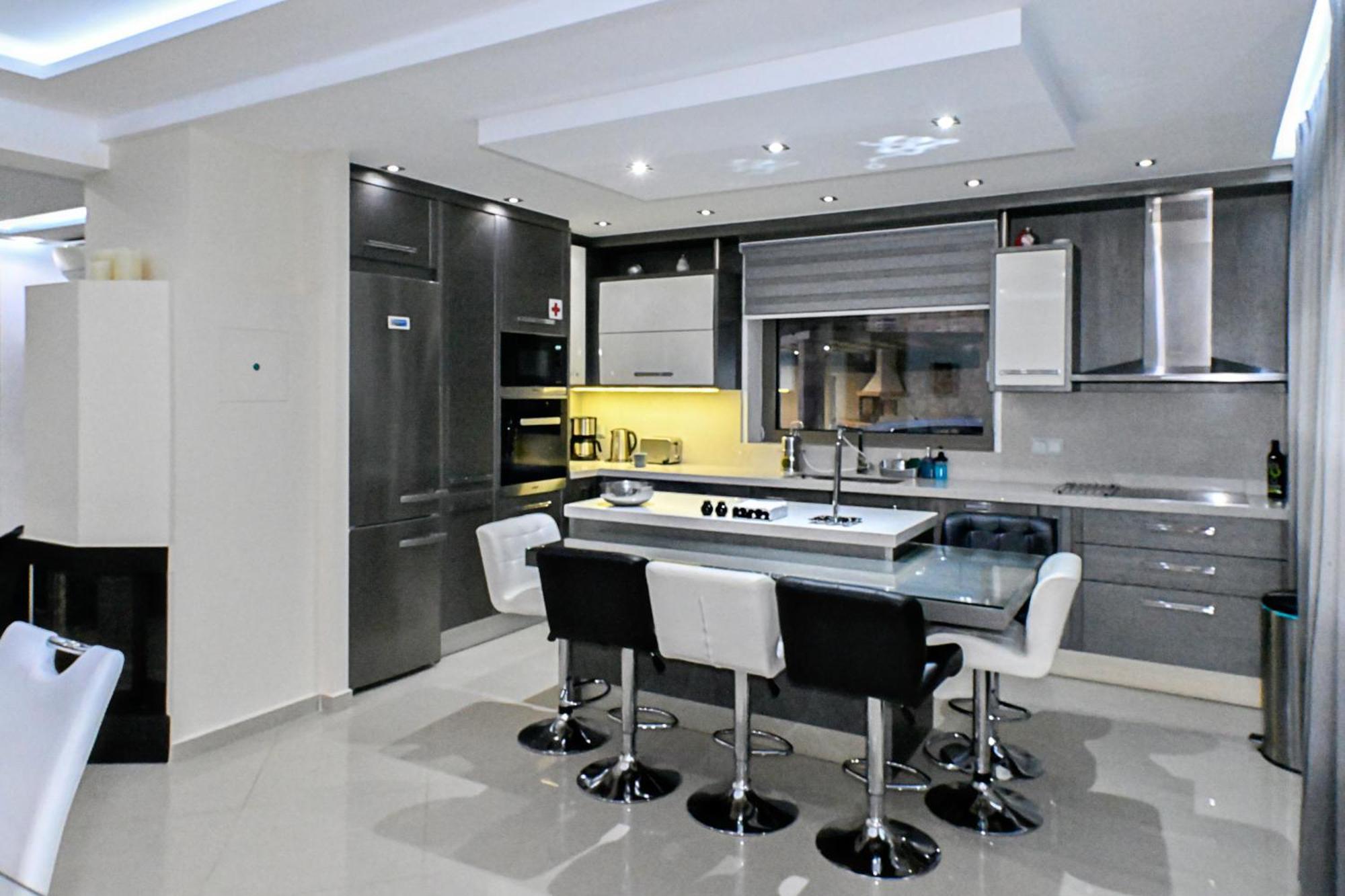 קיסאמוס Larimar Luxury Sea View Villa מראה חיצוני תמונה
