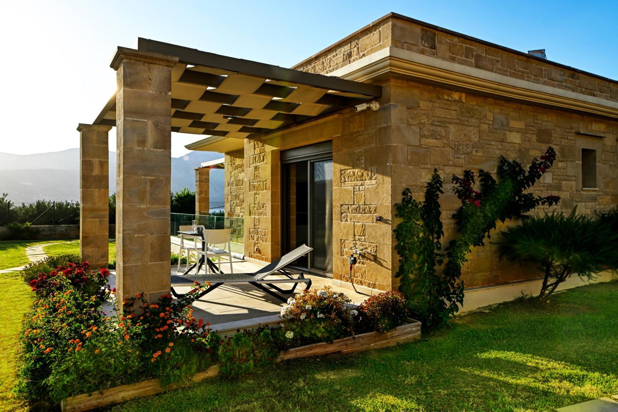 קיסאמוס Larimar Luxury Sea View Villa מראה חיצוני תמונה